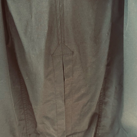 Rachel Zoe Black Double-Breasted Trench Coat, Women’s Large - Picture 8 of 10